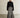 Full body view of the model wearing Savannah Maxi Skirt | Silver