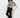 Pintuck Ponti pants | Black