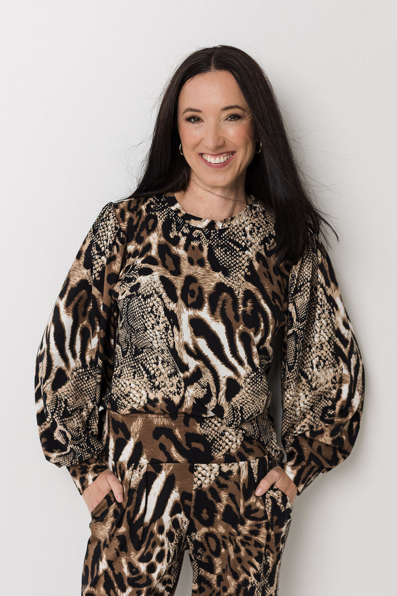 Puff Sleeve Vest | Wildest Animal