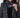 Small Silky Square | Navy Ditsy