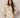 Frill cuff blouse | Creme Floral