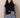 Nest Knit Scarf | Black