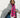 Houndstooth Wrap | Grey/Pink