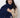 Reversible Wrap | Navy/Grey