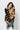 Polkadot Wrap | Black/Caramel