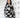 Houndstooth Wrap | Creme/Black