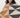 Geo Triangle Wrap | Camel/Black