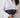 Lila Large Leather Moon Bag | Deep indigo