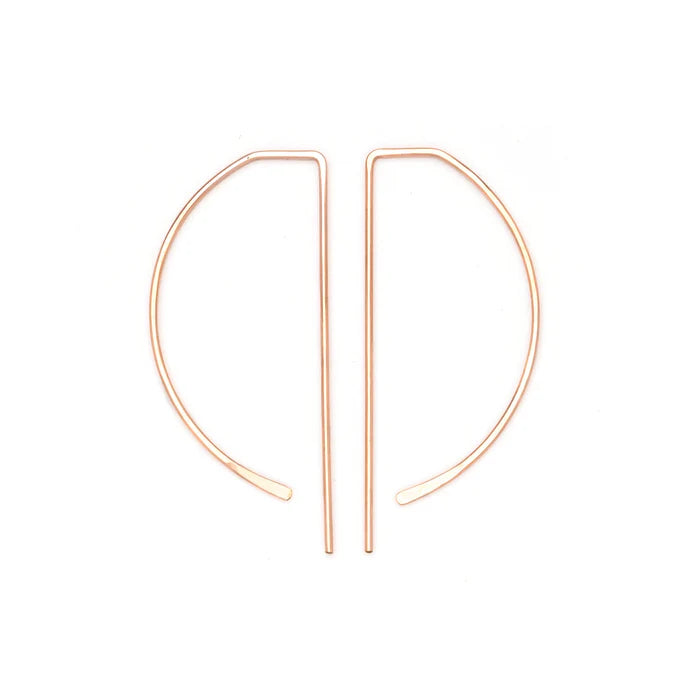 DM P-Earring Rose Gold Large '24