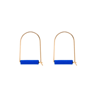 Arch Earrings Gold | Cobalt '23
